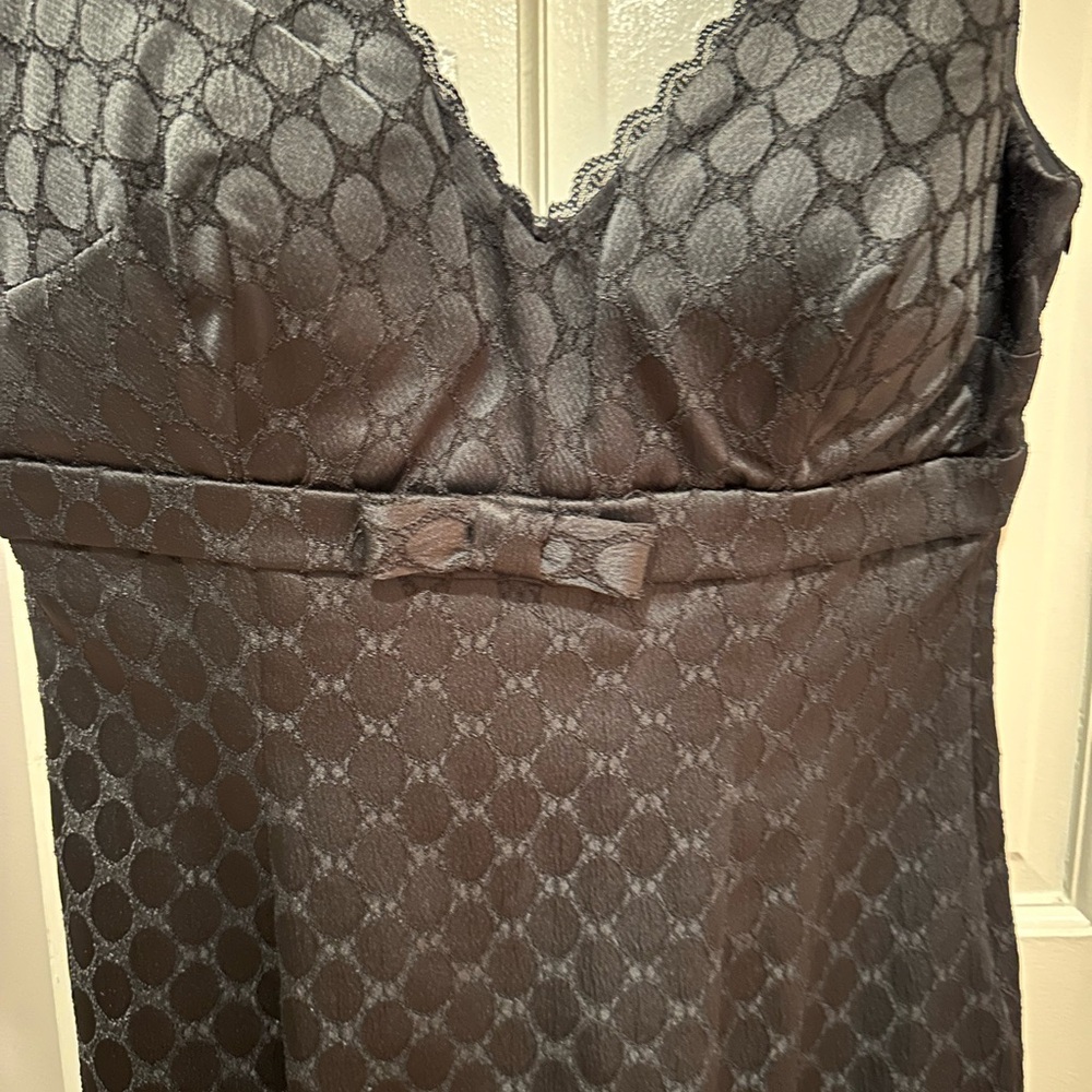 2/$10 Connected Apparel Black Textured Dress - Picture 4 of 6